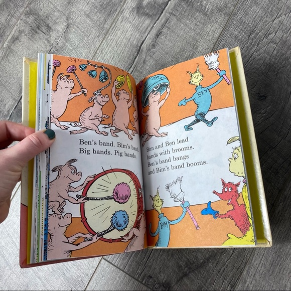 Rare Vintage 1965 Fox in Sock Dr Seuss book - Picture 5 of 8